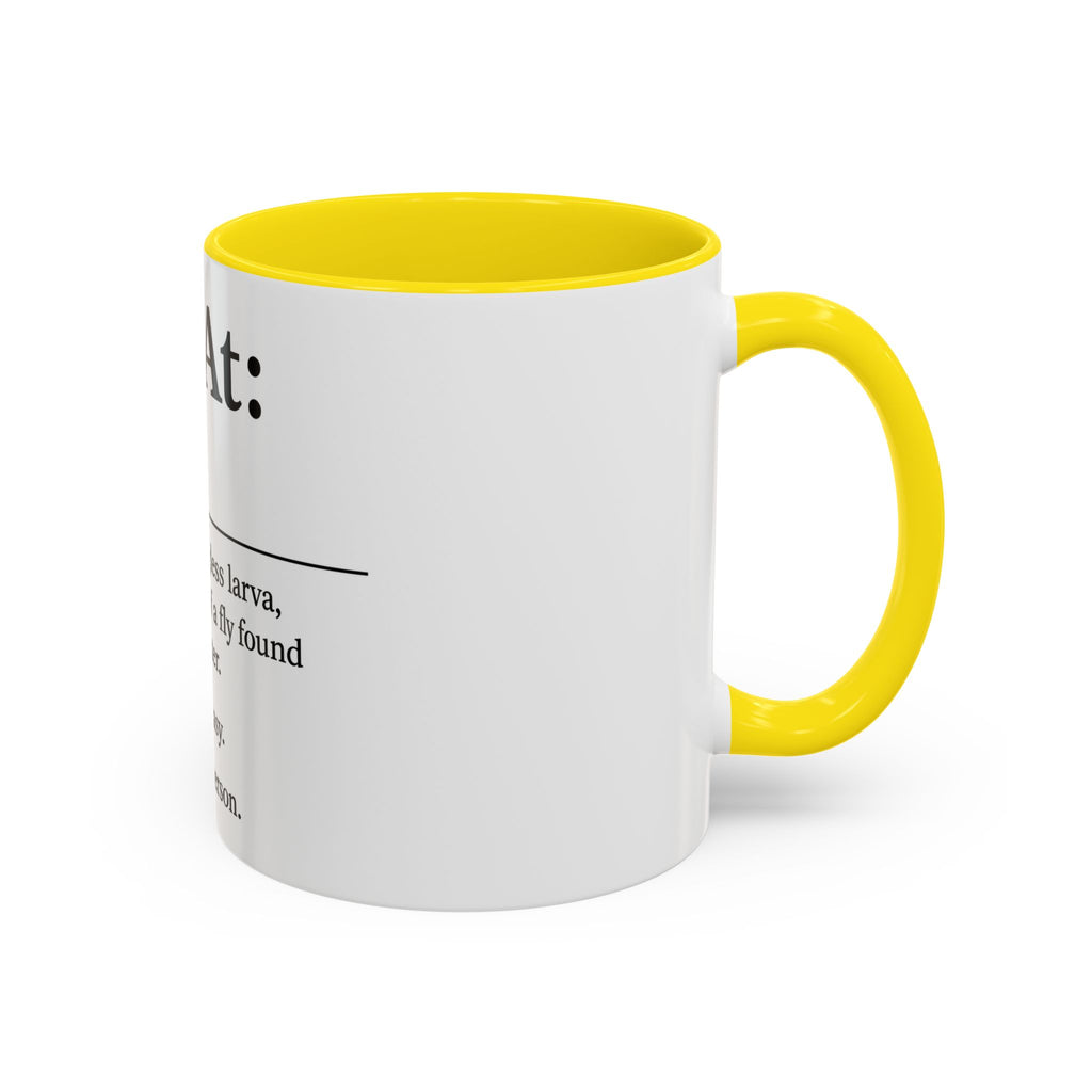 MAGA-t Definition Accent Coffee Mug — Funny Political Definition Ceramic Mug (11/15oz)