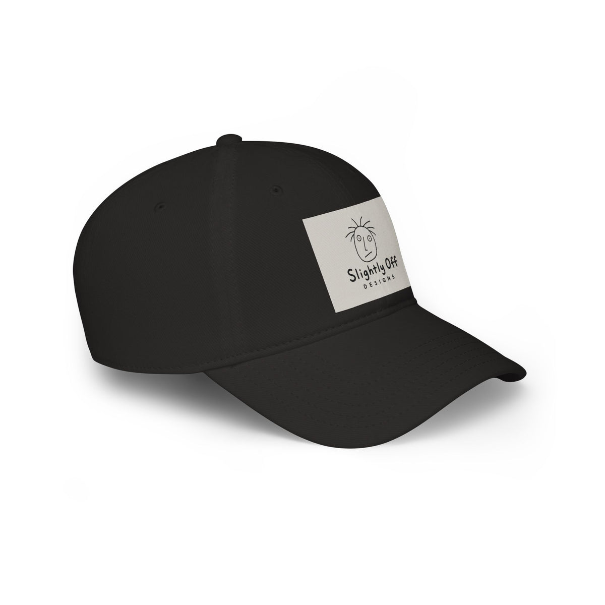 Low Profile Cap — Slightly Off Designs Patch Baseball Hat