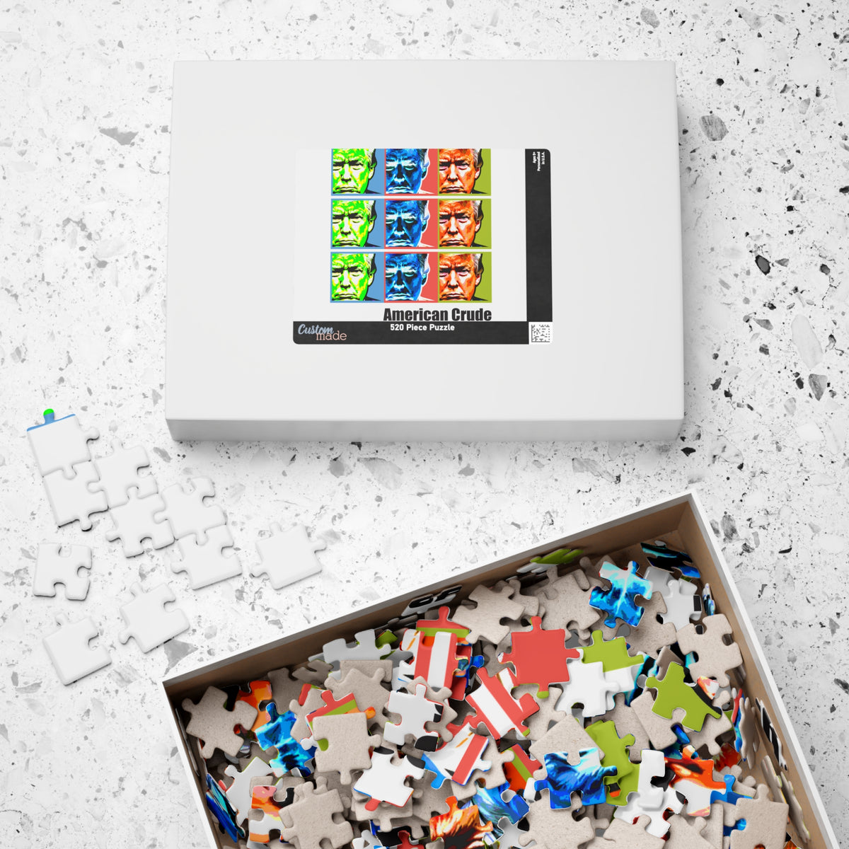 American Crude Pop Art Trump Puzzle | Political Jigsaw 110–1014 pcs