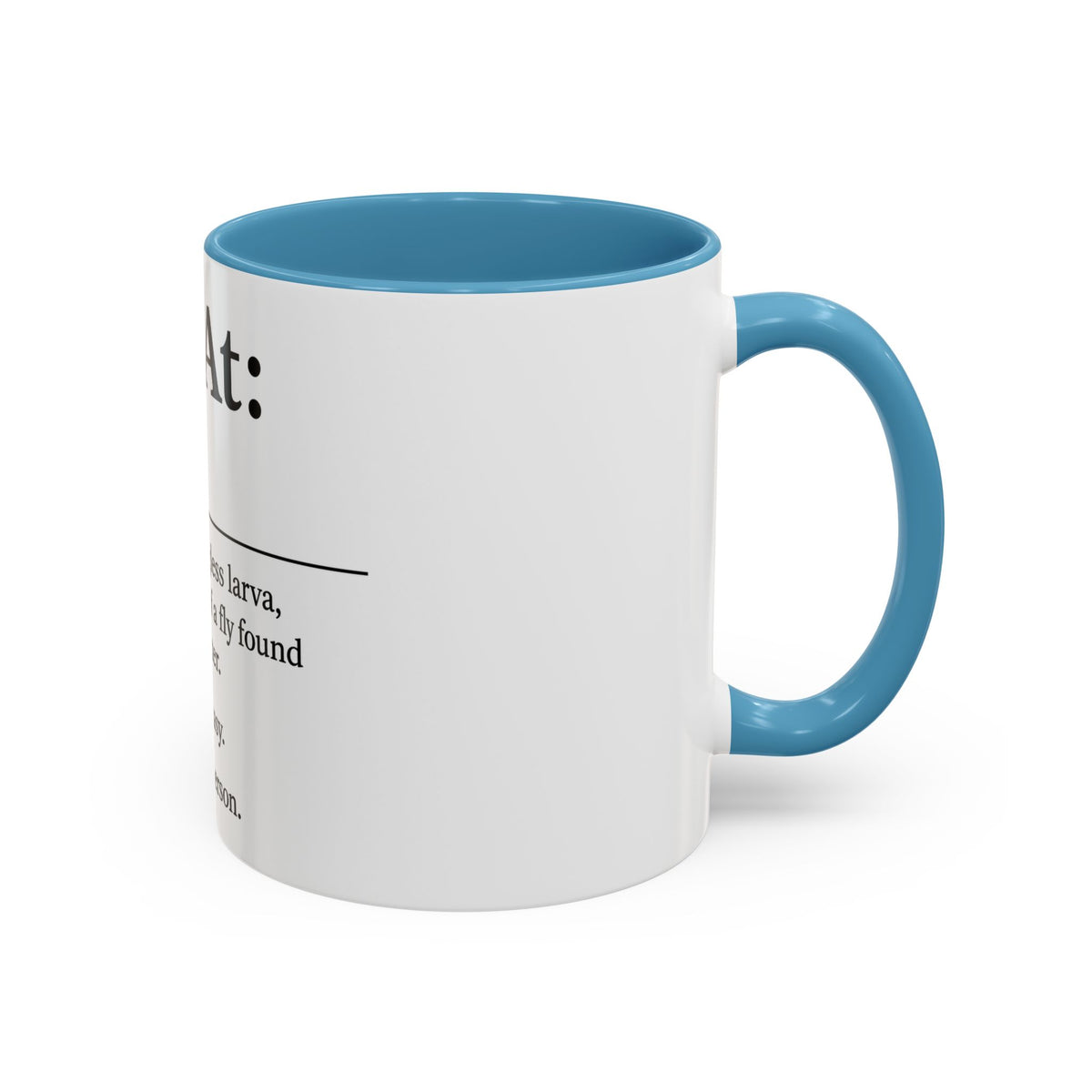 MAGA-t Definition Accent Coffee Mug — Funny Political Definition Ceramic Mug (11/15oz)