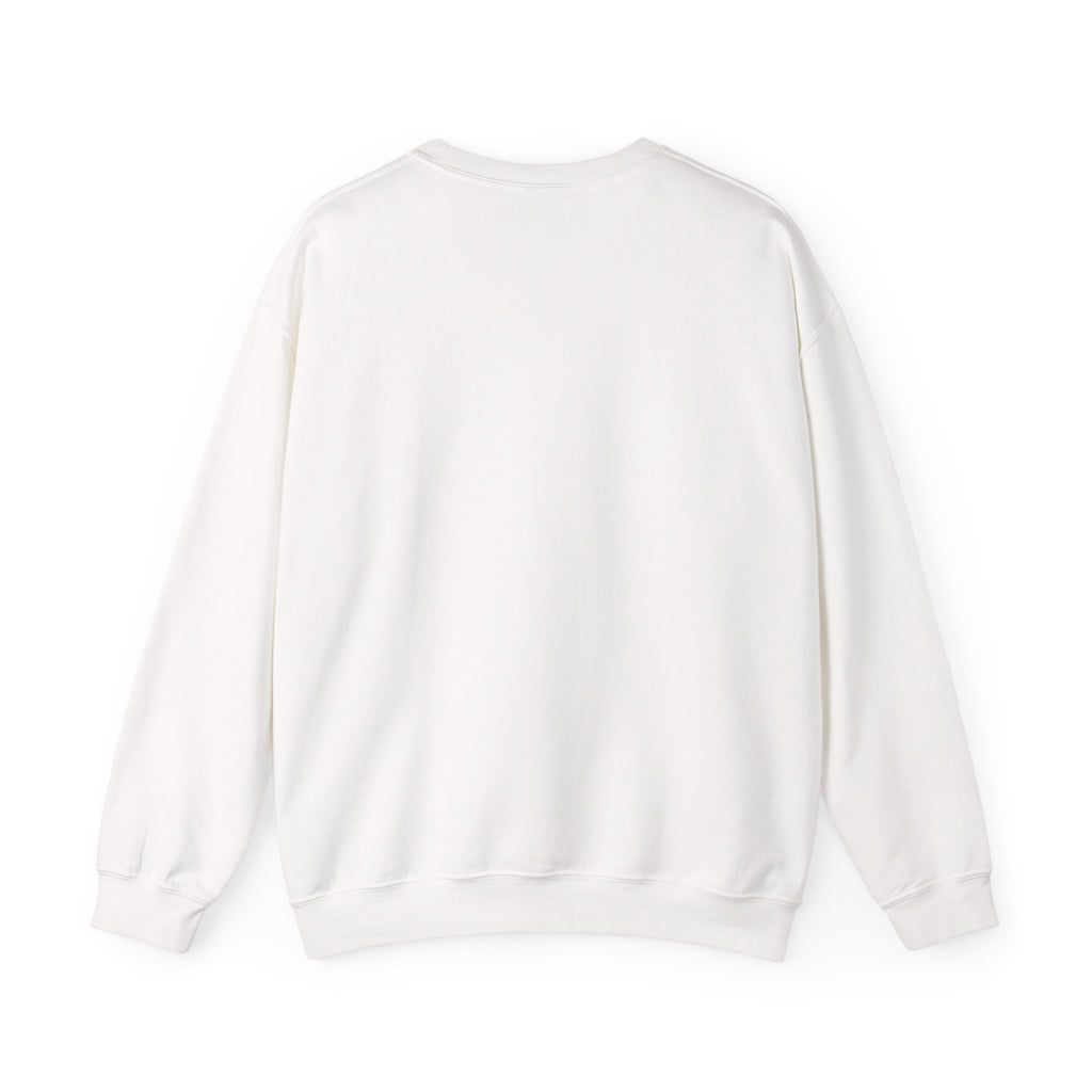 Crewneck Sweatshirt — Pop Art Faces "American Crude" Graphic