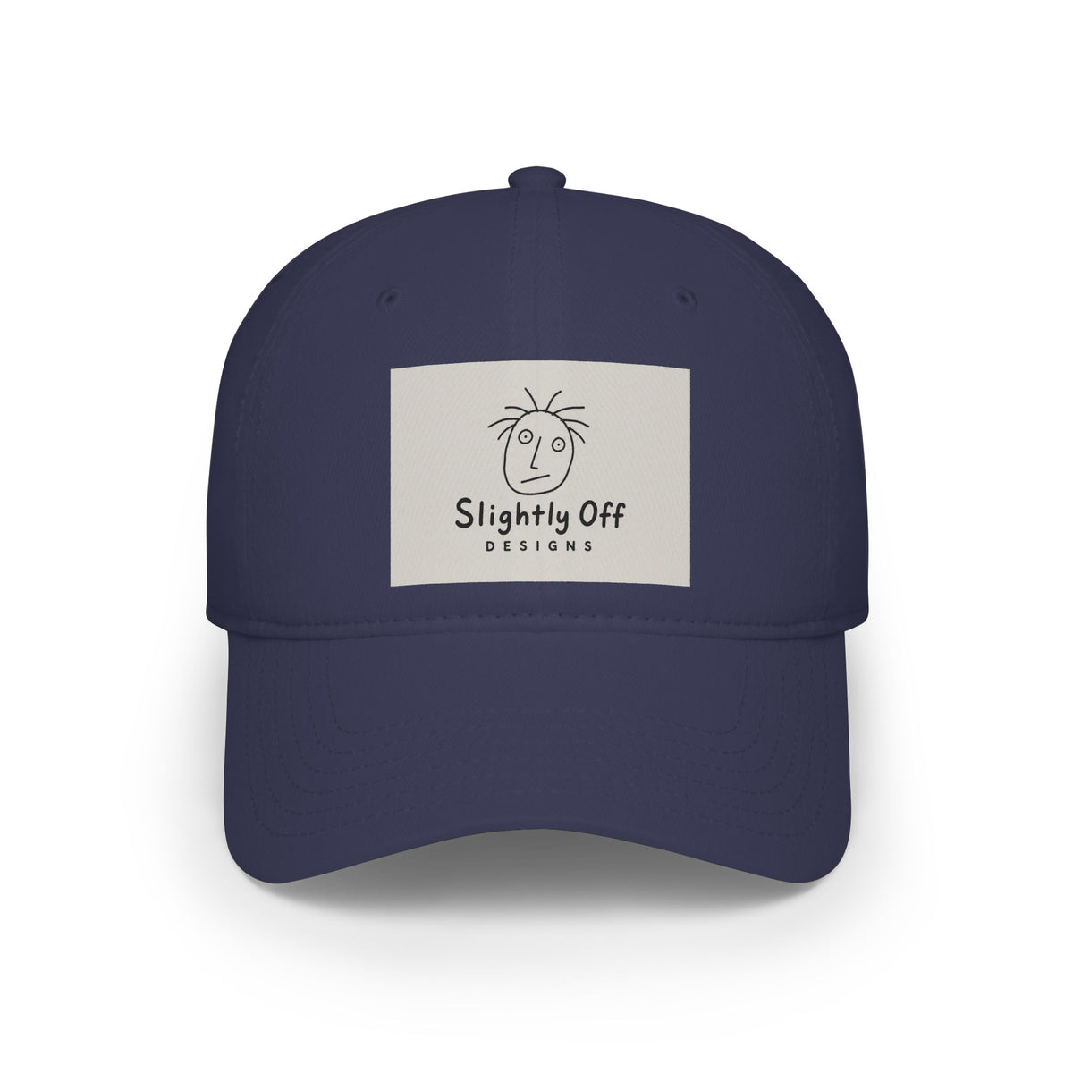 Low Profile Cap — Slightly Off Designs Patch Baseball Hat