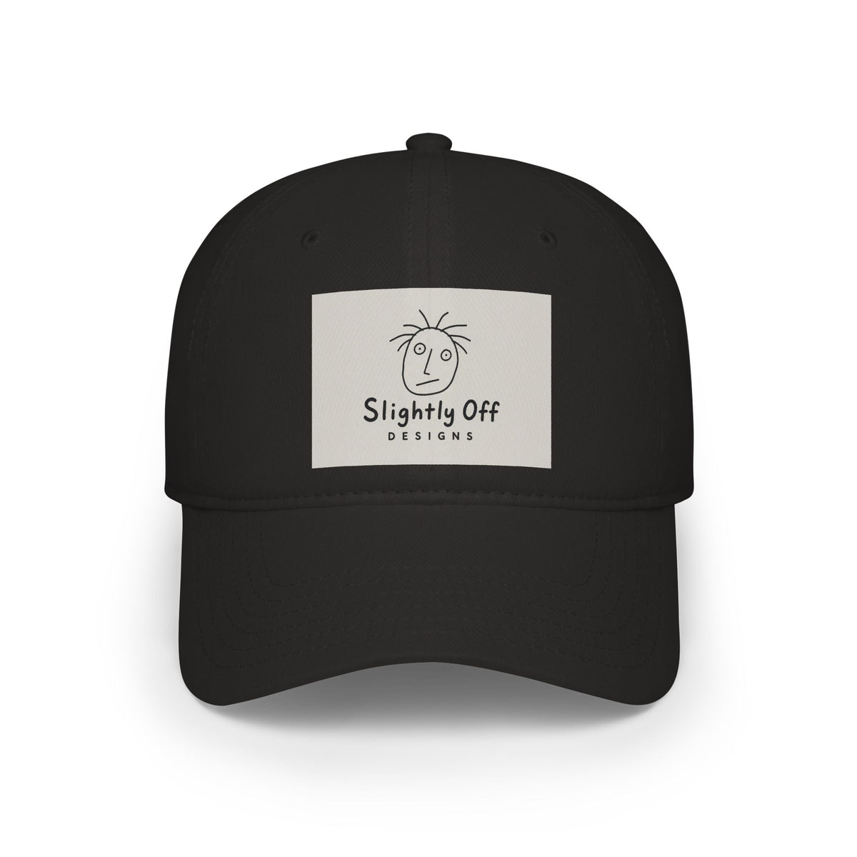 Low Profile Cap — Slightly Off Designs Patch Baseball Hat